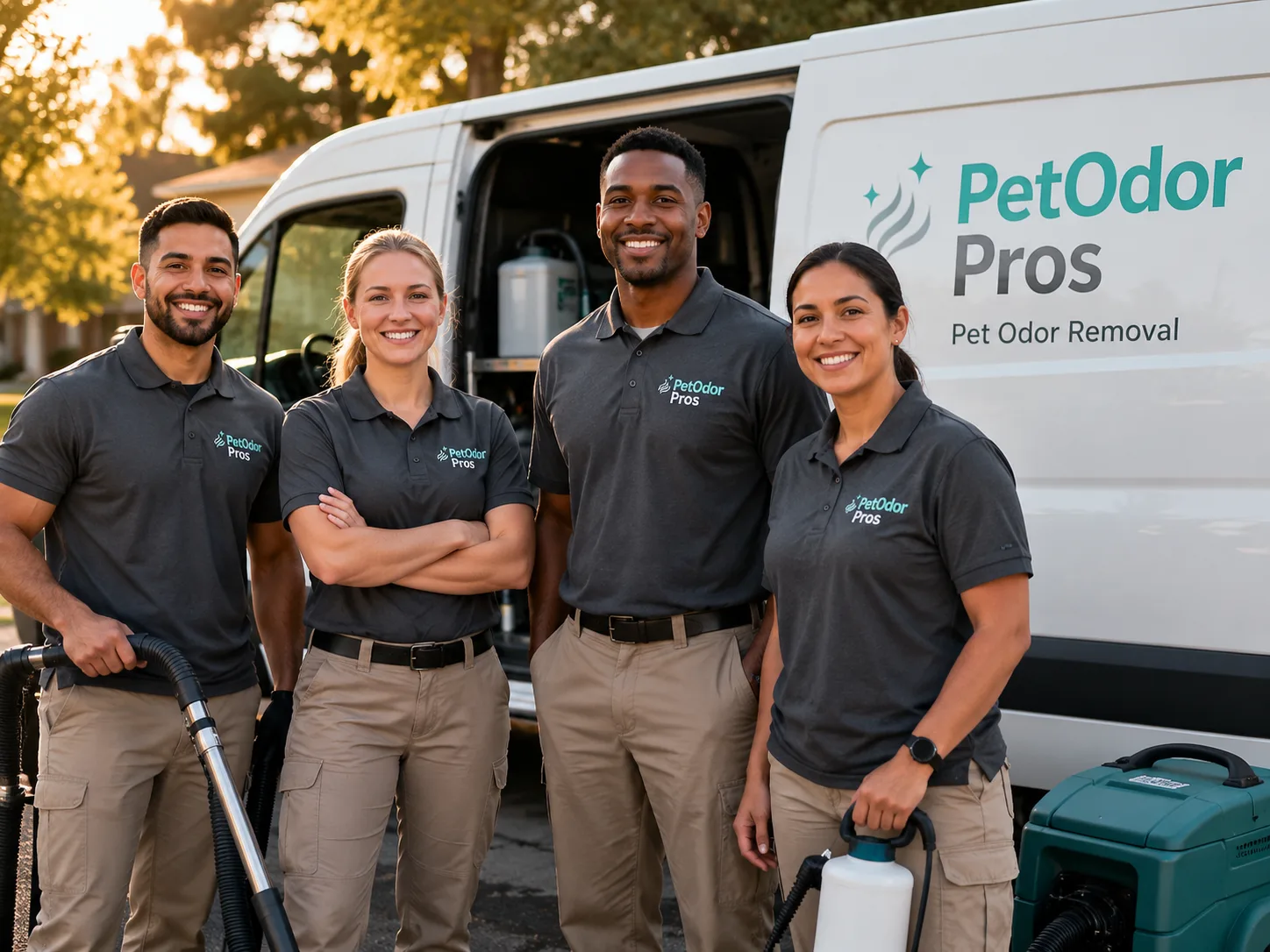 Pet Odor Removal team serving Rothbury, MI